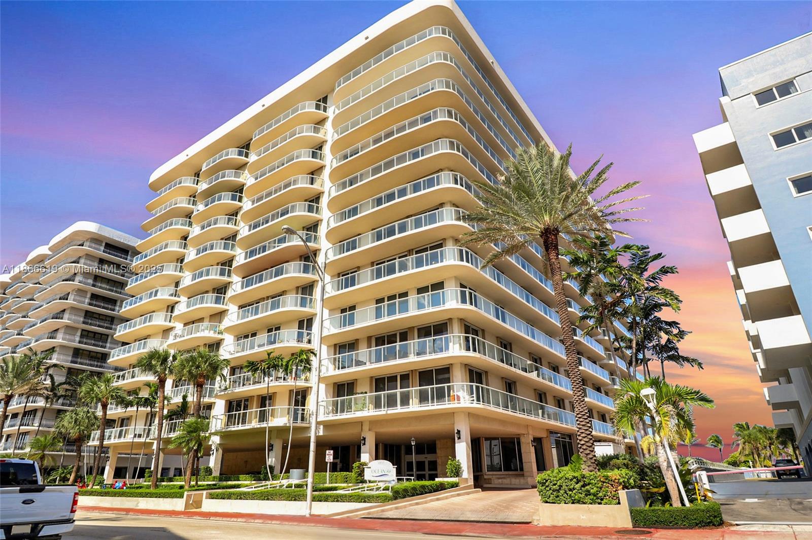 Experience luxury coastal living in the heart of Surfside with this rare 3-bed, 2.5-bath residence boasting over 2,000 sq. ft. and direct ocean views from every bedroom. Wake up to breathtaking sunrises and enjoy an open living/dining layout, spacious bedrooms, and endless possibilities to customize your space. This best-priced 3-bedroom of its size in Surfside sits in a boutique building with private beach access, oceanfront pool, fitness center, and 24/7 security. Steps from Surfside’s dining, shops, and the world-class Bal Harbour Shops, this home is the perfect blend of elegance, comfort, and value. Move-in ready or perfect for your dream renovation. Don’t miss this rare opportunity to own a spacious oceanfront gem in one of Miami’s most sought-after neighborhoods.