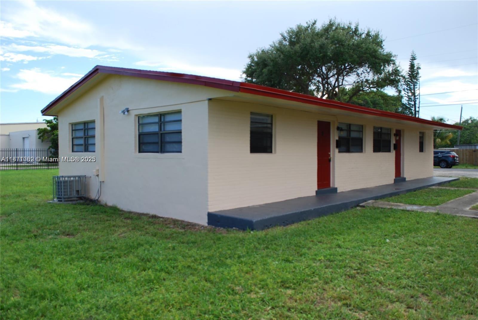 Welcome home to this cozy 2-bedroom, 1-bath apartment in Hallandale Beach. Nestled in a quiet neighborhood, this well-kept home features tile floors, central air, and a bright, comfortable layout. Enjoy the best of South Florida living with beaches, shopping, dining, Gulfstream Park, and major highways just minutes away. Offering both convenience and charm, this apartment is the perfect place to call home. Schedule your showing today!