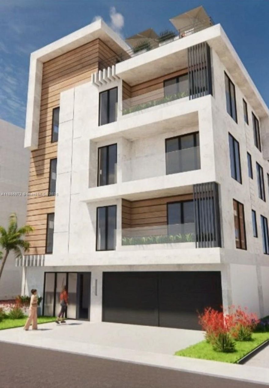 Prime development site in Hollywood’s RAC zoning (DH-2). Advanced Site Plan submitted for up to 15 units over 4 stories with mixed-use potential. Lot size 10,247 sq ft. While approvals are pending, property generates $2,100/month from an existing 2-bed/1-bath, 874 sq ft home. A beautiful boutique-style building is envisioned, creating a unique opportunity. Site Plan information available. Just 5 minutes from upcoming projects like B57 Tower (856 units, 35 stories) and Soleste Piazza (378 units, 23 stories). Surrounded by Hollywood’s rapid expansion with beach, boulevard, port, airport and dining nearby.