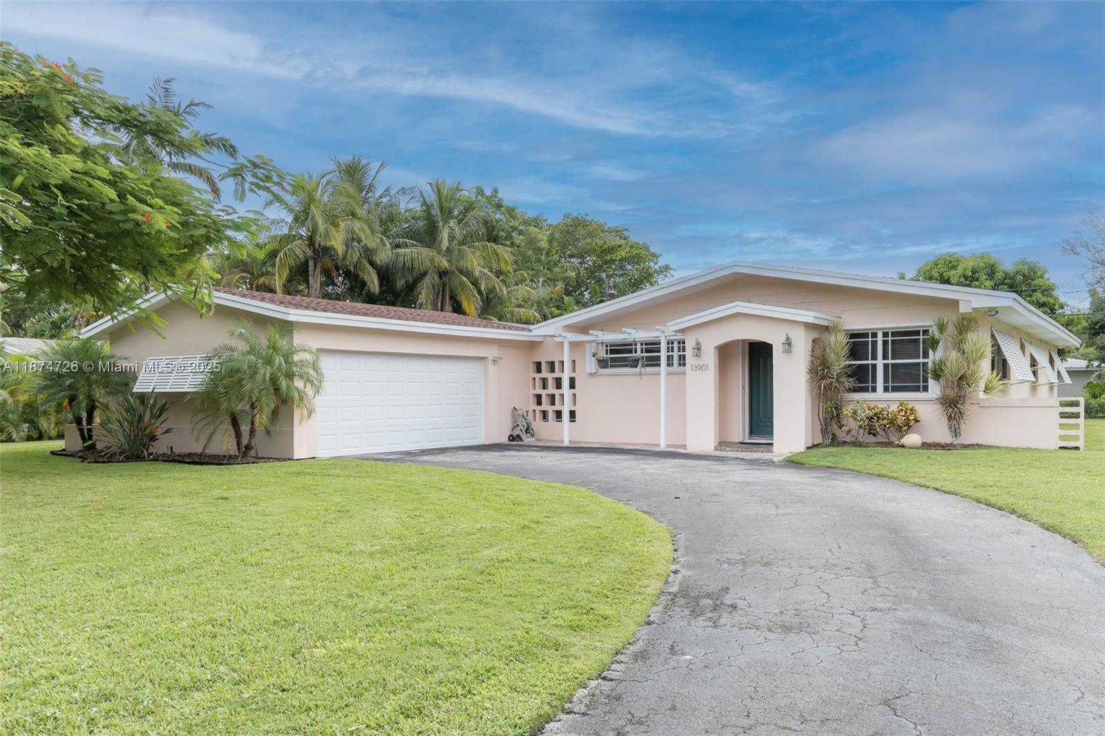 Beloved 3 bedroom/ 2 bath home located on a corner lot in North Palmetto Bay. Formal living and dining rooms with marble flooring. Kitchen opens to family room with view of the pool. Laminate flooring in bedrooms. Primary suite has large walk-in closet. Fenced backyard, screened pool with covered patio, utility closet. Side entry 2 car garage. Full house generator. Excellent location close to A+ schools, parks and the Falls for grocery stores and shopping.