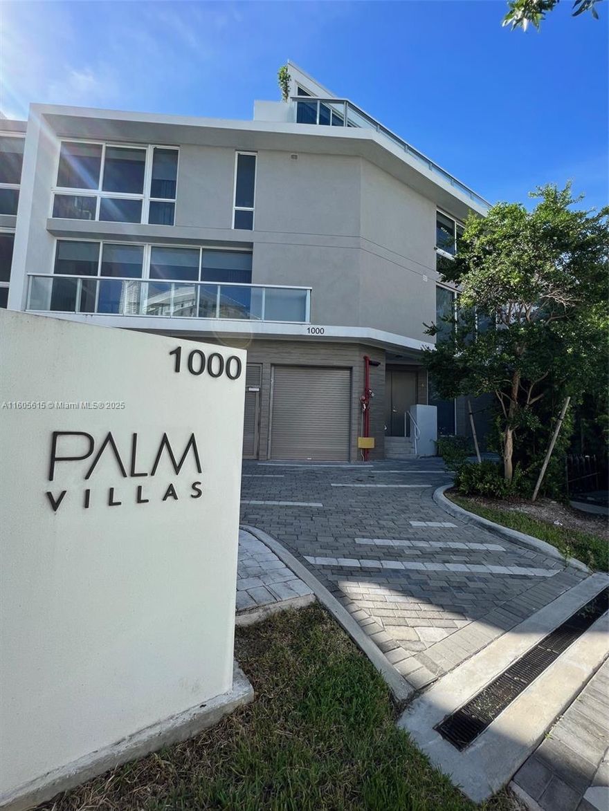Live luxuriously at PALM VILLAS, Bay Harbor Islands, steps from the beach. 4-STORY TOWNHOUSE with private elevator, foyer, guest room, full bath, and walk-in closet. Private patio for relaxation. SECOND FLOOR: stylish living and dining, Euro-style kitchen with Bosch appliances, spacious pantry. THIRD FLOOR: three bedrooms, two bathrooms, including Master. FOURTH FLOOR: hidden paradise with rooftop terrace, family room, two Murphy beds, full bath, barbecue, jacuzzi. Exclusive gated community with only 14 four-story townhouses. PRIME LOCATION, top schools, and proximity to prestigious Bal Harbour Shops make this an exceptional choice for beachside living. showing by appt, Vacant easy to show