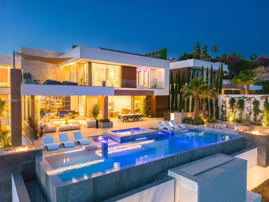 Property is located in Marbella, Spain. Nestled in La Quinta's prestigious gated community, Seamaster is a modern marvel of luxury living. Its panoramic views span from the Mediterranean to Africa, setting an awe-inspiring backdrop. Seamlessly blending indoor-outdoor spaces, it features a zero-edge pool, outdoor cinema, and gourmet kitchen. A lavish spa, gym, and entertainment room offer relaxation and leisure. With six elegant bedrooms, including a master suite boasting sea vistas and opulent amenities, Seamaster defines upscale living in Marbella.
