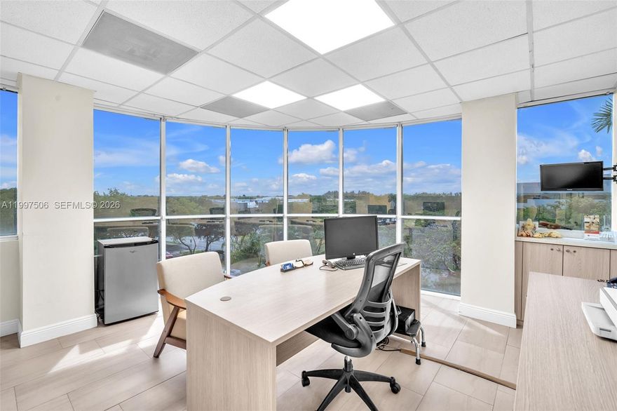 Medical Office Condo | Turnkey Opportunity in Prime Pembroke Pines Location

This upgraded, top-floor medical office condo is strategically located within Centrum Plaza, just 1 mile east of I-75 on Pines Boulevard. Positioned next to Century Village and in close proximity to Memorial West Hospital, the property benefits from strong surrounding demographics and consistent medical traffic.

Ideal for both owner-users and investors, this fully built-out space is ready for immediate occupancy. The efficient layout includes 8 exam rooms, 2 private offices, an X-ray room, lab area, reception area, spacious waiting room, and a staff break room/lounge—designed to support a wide range of medical and professional uses.
 
The property also features ample, convenient parking with easy access for patients and staff.

A rare opportunity to acquire a move-in-ready medical office in one of Pembroke Pines’ most sought-after healthcare corridors.