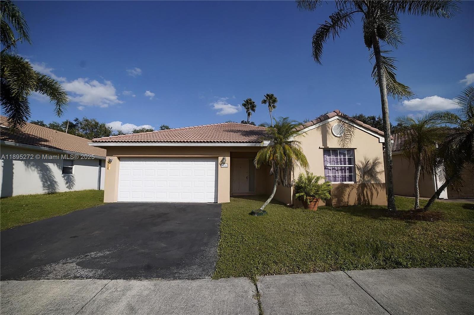 This beautiful 3-bedroom, 2-bathroom home offers an open, airy feel with tile flooring throughout. The modern kitchen features stainless steel appliances. The primary bathroom includes a shower with a built-in sauna function. The home also boasts recent updates, including a brand-new AC system (2025) and a water heater replaced just two years ago, ensuring peace of mind for years to come. Located just minutes from Sawgrass Mills Mall, with easy access to I-595, shopping centers, and a variety of dining options. Perfect for those seeking convenience and comfort in a vibrant neighborhood. Don’t miss out on this fantastic opportunity! Please note: Images have been digitally staged to help visualize the property’s potential.