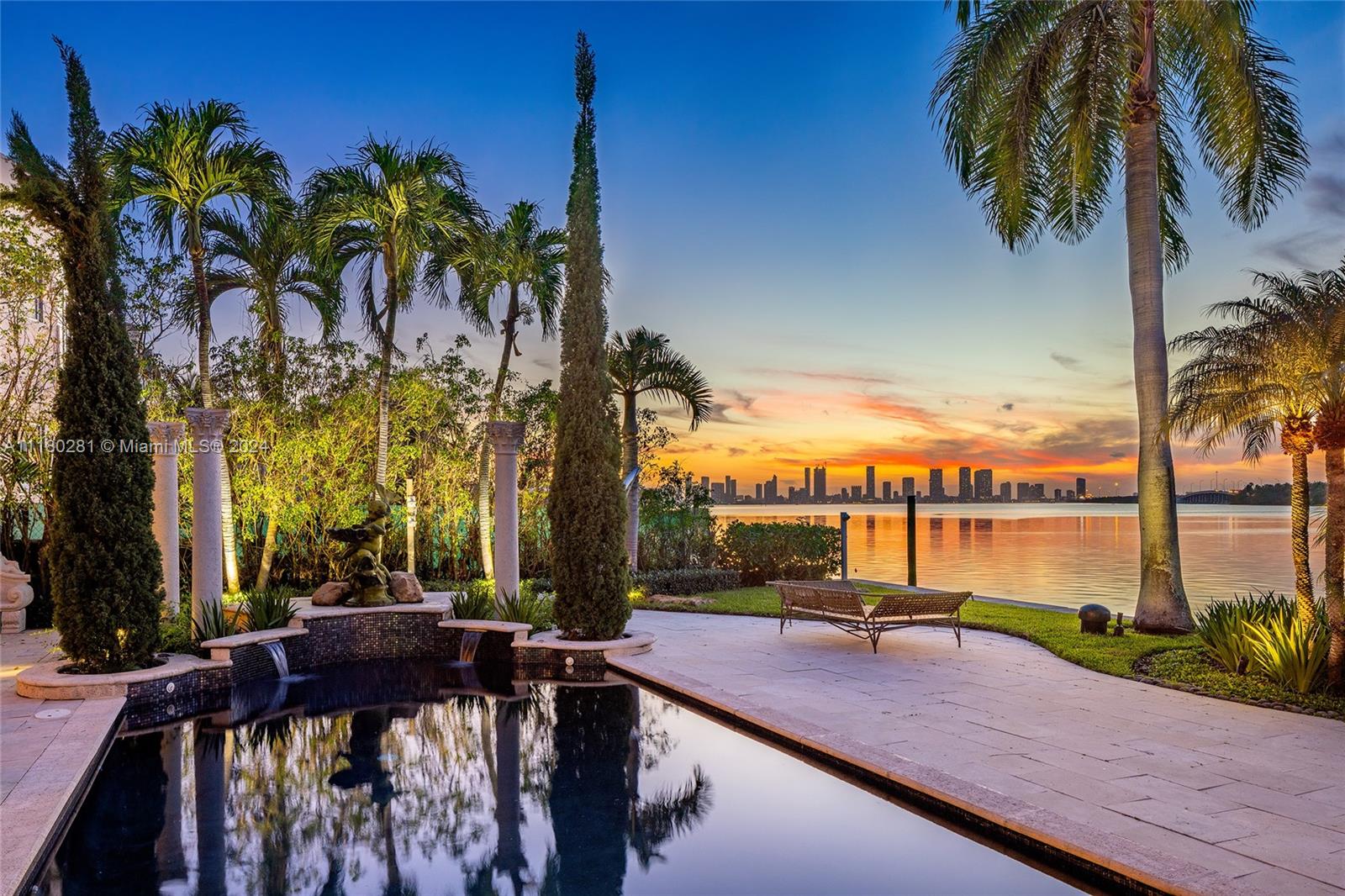 Property for Sale at 3110 N Bay Rd, Miami Beach, Miami-Dade County, Florida - Bedrooms: 6 
Bathrooms: 7  - $24,900,000