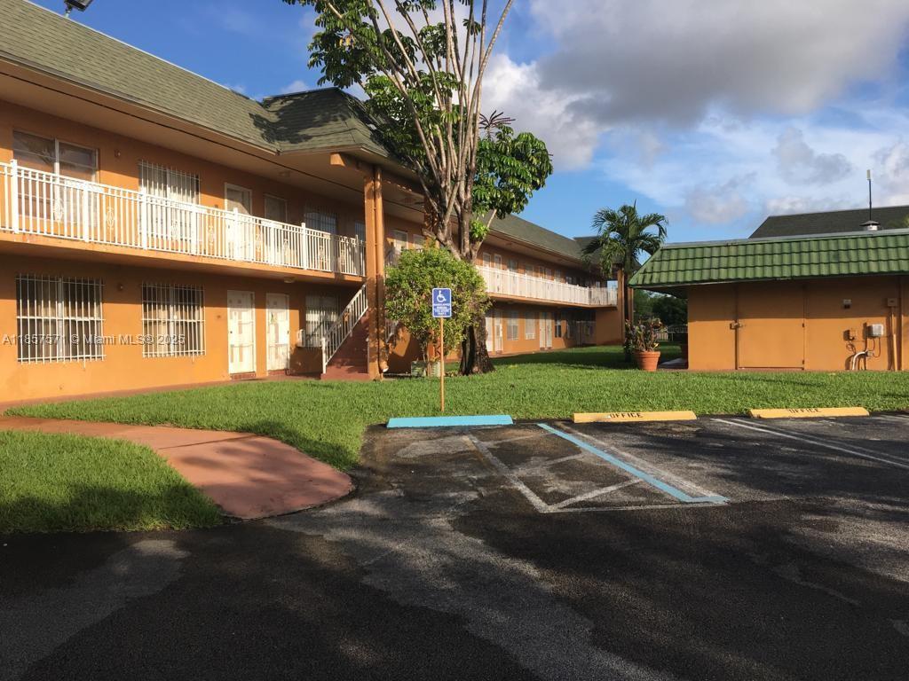 Discover this charming studio unit on the second floor of a secure gated community, ideal for investors. Located conveniently across from Walmart and near additional shopping and entertainment options, this condo ensures easy access to both I-95 and the Turnpike. Featuring a remodeled bathroom and tile flooring and low maintenance requirements. Currently rented for $1,150.00 a month until July 2026, this property is a fantastic opportunity for consistent cash flow. Don’t miss your chance to invest!