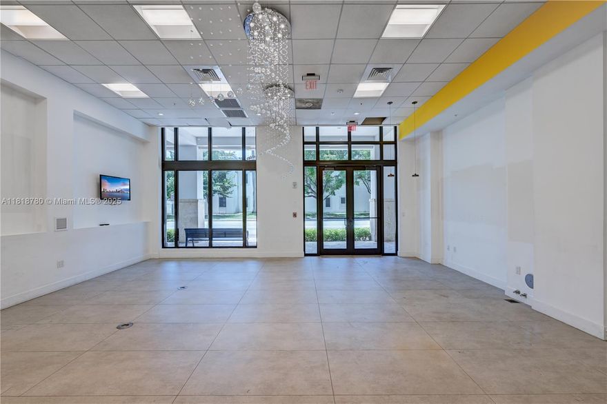 Outstanding opportunity to own a ground-level 1,130 sq ft commercial unit in Merrick Manor. one of Coral Gables most refined mixed-use developments. This move-in ready space includes a private restroom and is ideal for retail or professional office use. Positioned for excellent exposure in a high-visibility corridor just steps from the Shops at Merrick Park and near the bustling intersection of Le Jeune Road and Bird Road. Merrick Manor is surrounded by a vibrant mix of residential and commercial activity, with neighboring tenants that include beauty, wellness, and luxury home retailers. A perfect location for any business seeking long-term value and prestige in one of South Florida's most desirable neighborhoods.