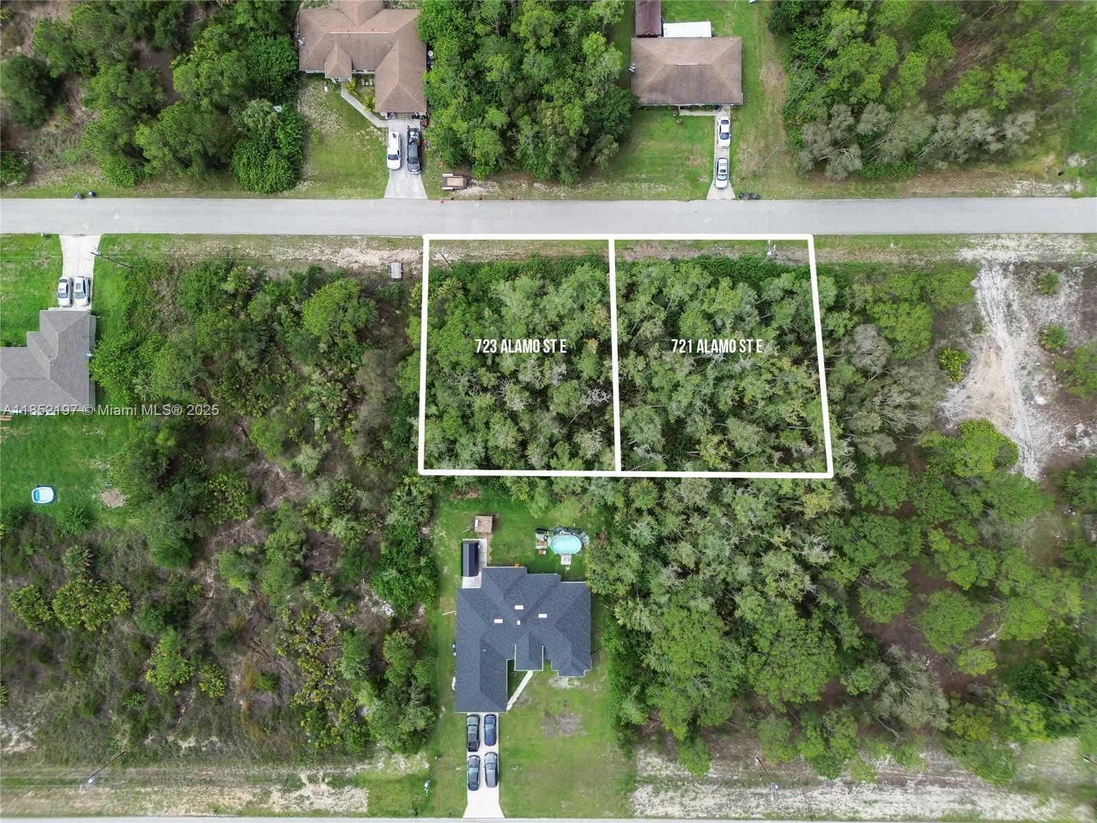 Great Location and a Unique Opportunity!
This quarter-acre lot is in the growing community of Lehigh Acres. It's a prime investment opportunity as it is being sold together with the adjacent property at 721 Alamo St E. This gives you a rare chance to own a half-acre of land!
The area is expanding rapidly and is popular with families. Enjoy easy access to nearby parks, shops, and a variety of food trucks. Build your dream home on this unique piece of land!
