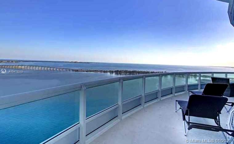 1643 Brickell Ave unit 3101, . We have just done a price improvement. A true Castle in the sky. What a luxurious flow-thru Mansion with 4 Bedrooms & 5 Bathrooms. This captivating Two-Story Residence with Soaring 20 FT Ceilings with Floor-to-ceiling glass in the Living room. It offers 5,730 SF., this Masterpiece features expansive terraces with impeccable Panoramic Views of the Ocean, Bay view & a mesmerizing Skyline of the Magic City. Italian Snaidero Kitchen Cabinets, Subzero. Shutter throughout unit. The residence offers 3 en suite Bedrooms including a substantial master suite comprised of a den/office area,a large Bedroom with custom closets,an oversized dressing area. Please call for private showing. This unit is lease month to month. This unit has two parking spaces and storage.