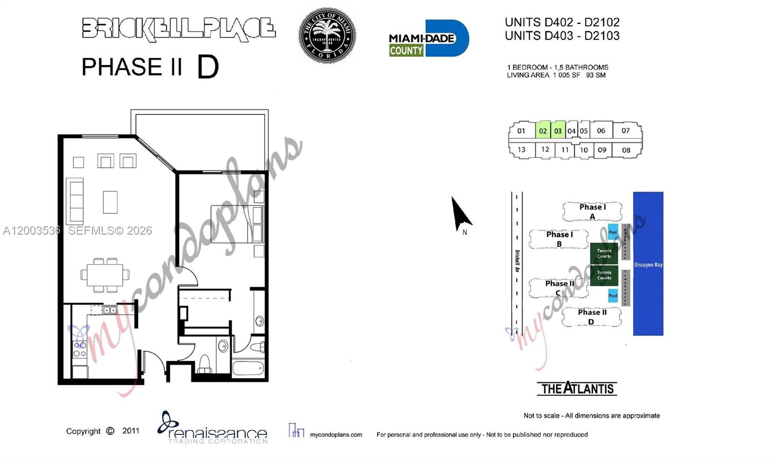 BRICKELL PLACE PHASE II C - Residential