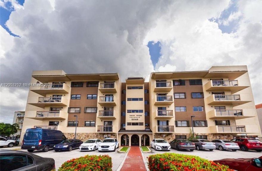 Discover comfortable living in this 2-bedroom, 2-bathroom condominium in the heart of Flagami! This first-floor unit offers convenient accessibility and is completely move-in ready for your next chapter. 2025A/C. Located in the established Aragon Towers community, you'll enjoy building amenities, while being perfectly positioned in one of Miami's most accessible neighborhoods. The Flagami area provides excellent connectivity to major highways, shopping, dining, and top-rated schools. 2 PARKING ASSIGNED SPACES, ALL INFORMTION NEED VERIFICATION FOR THE BUYER OR HIS AGENT