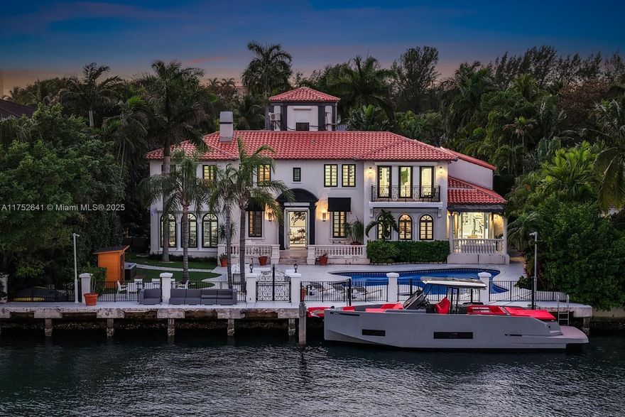Rare gem on Flamingo Drive—an exquisitely reimagined 7-bed/6.5-bath Spanish Colonial estate blending timeless elegance with modern luxury. Waterfront views and Italian marble floors set the stage for refined living, while the grand living room with fireplace exudes old-world charm. The gourmet kitchen and sunlit family room are inviting spaces for gatherings. Primary suite boasts a spa-inspired bath, deep walk-in closet, and balcony. Designed for relaxation with a fitness center, extra-deep pool, cold plunge and dry sauna along 100' of waterfront. Walking distance to houses of worship, schools and beaches.

World-class shopping in, the electric culture of South Beach, and a diverse culinary scene are all just moments away. Prime access to top-rated schools and family-friendly activities.