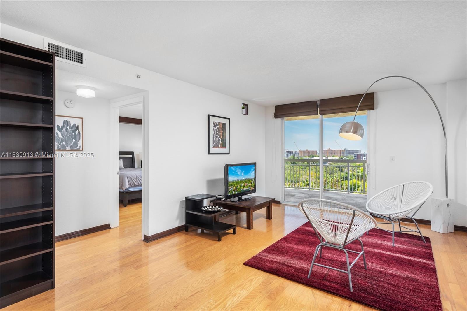 Highly coveted 01 corner unit at Seybold Pointe Condo - largest floor plan in the building with a 2 Bed, 2 Bath split plan. This rare corner unit offers an oversized balcony overlooking the Miami River and Miami’s historic Spring Garden neighborhood. Features abundant natural light, wooden floors throughout, plenty of storage with a master walk-in closet, impact windows and TWO premium covered parking spaces! Recently upgraded with a new washer, dryer & stainless steel range. 2019 A/C unit. Unbeatable access w/ Metrorail across the street & minutes from Jackson Memorial Hospital, University of Miami School of Medicine, River Landing & Brickell/ Downtown. Amenities include a gym, party room, 24-hour security.