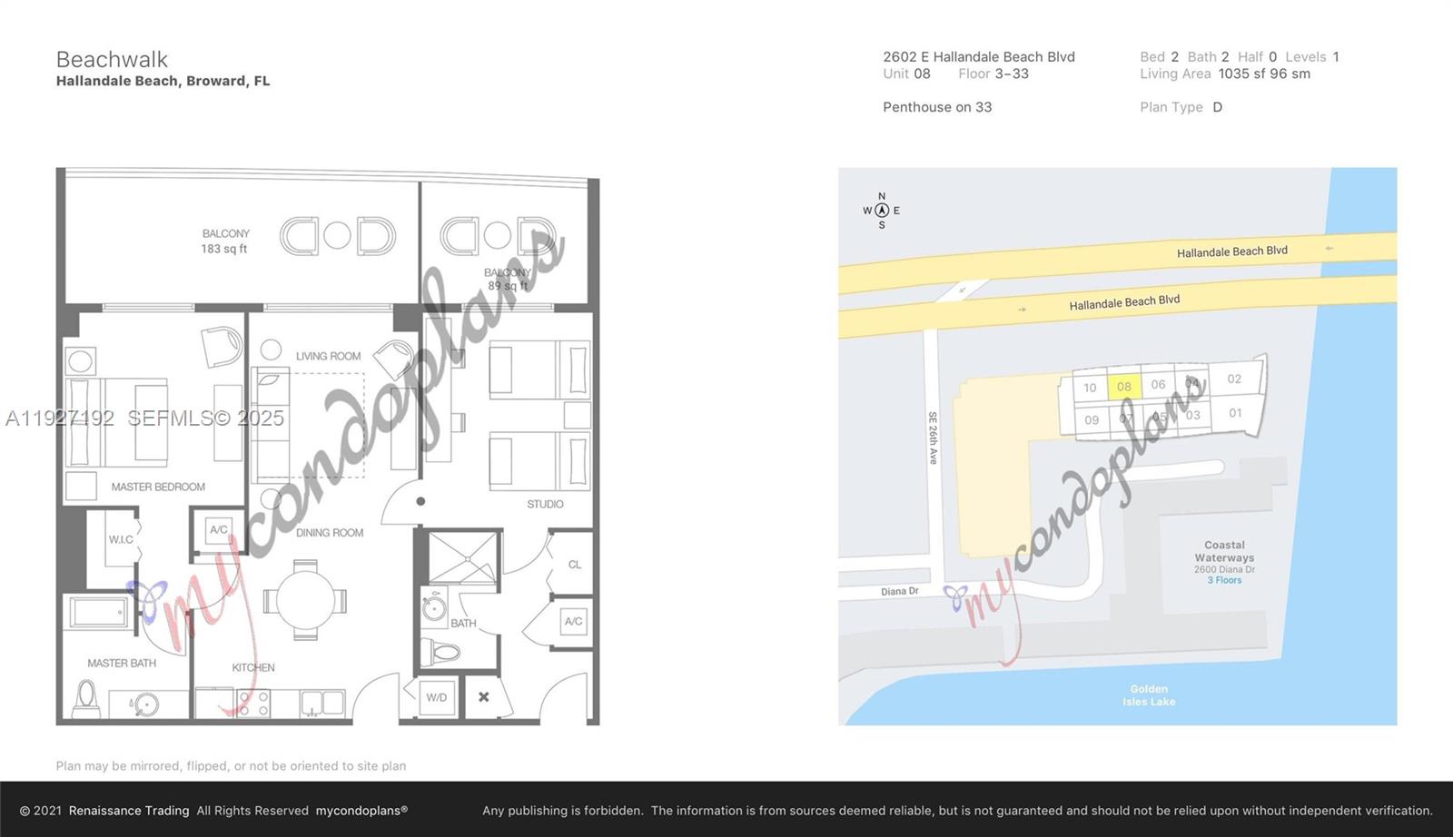 BEACHWALK CONDOMINIUM - Residential