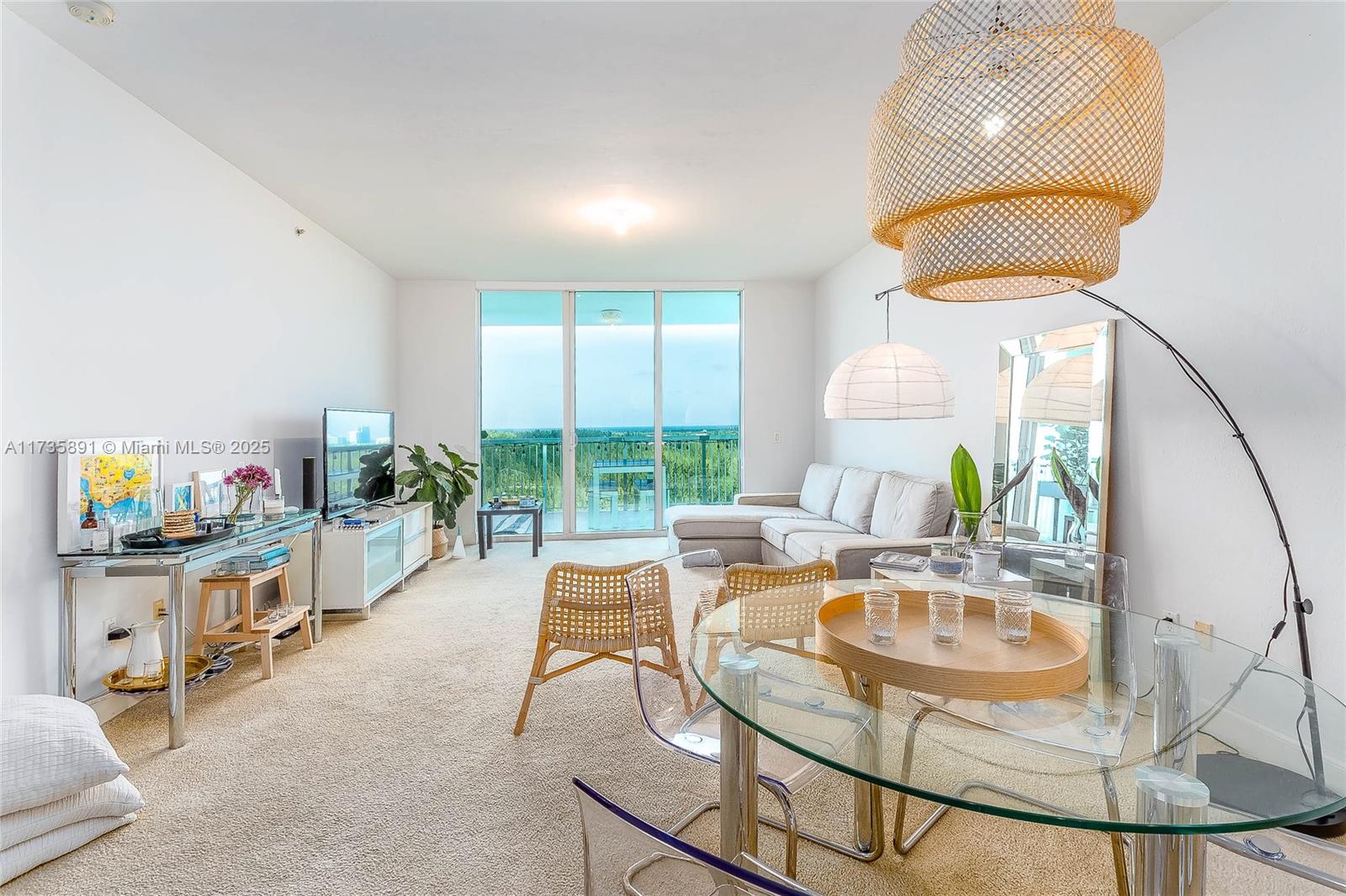 A lovely 3-bed unit overlooking Oleta Park & the ocean. Featuring a large layout with spacious rooms, an open kitchen w/ Italian cabinetry, granite countertops & stainless steel appliances, marble bathrooms, a jacuzzi in the master bath, walk-in closets, & a balcony where one can feel the ocean breeze and enjoy the beautiful views of the park, ocean, and city. Amazing walkable location across the street from Reserve Padel, Costco, University of Miami Medical Center, restaurants, shops, & Oleta State Park! Amenities include clubhouse, pool, gym, tennis courts, lounge area, kids playroom, party room, gated community w/ 24-hour security, & valet. Monthly HOA is $1,486.91; Special Assessment 1: $147.01/mo until Aug 2035; SA 2: $212.68/mo until Aug 2035; SA 3: $163.85/mo until Dec 2025