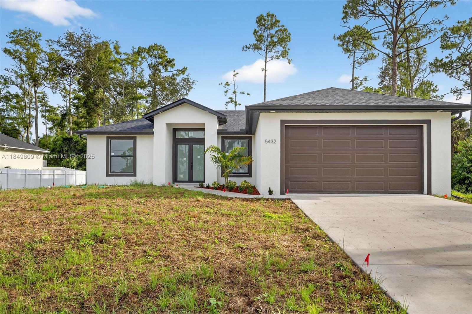 Welcome to 1020 Chapel Ave! A beautifully crafted new construction home offering 3 spacious bedrooms, a versatile den, and 2 luxurious bathrooms. Tile flooring throughout the entire home. the open-consept kitchen boasts quartz countertops, modern cabinetry, and premium finishes- perfect for entertaining or daily living. Appreciate the attention to detail in every corner of this elegant property. Located in one of the best areas of Lehigh Acres, this home combines convenience, quality and style in a setting that is second to none. Schedule your showing today!