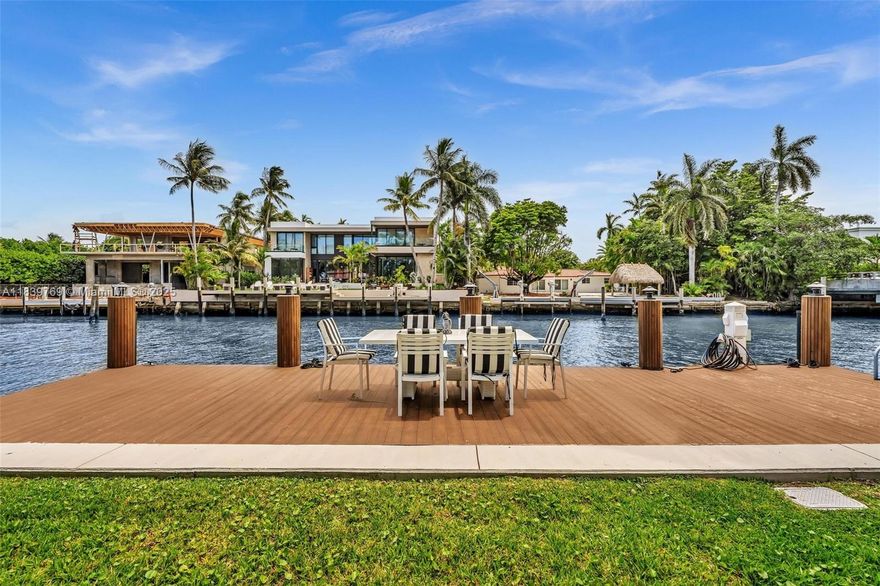 Enjoy tropical living in this absolutely charming waterfront home on exclusive Belle Meade Island, with a 12,375 SF lot and 75 feet of water frontage with direct ocean access and no fixed bridges to Biscayne Bay. Spacious living areas throughout this light and bright 4 bedrooms & 3 baths. Outdoor pool perfect for entertaining, while the large waterfront dock provides a serene spot to take in breathtaking sunsets. Belle Meade Island is double gated, boasts around-the-clock security and a prime location just minutes from the Design District, Wynwood, Miami Beach, and Downtown Miami. Perfect for an end user or ideal as an excellent development opportunity. Whether you choose to reside in this exceptional home now or embrace the option to build later, the possibilities are endless.