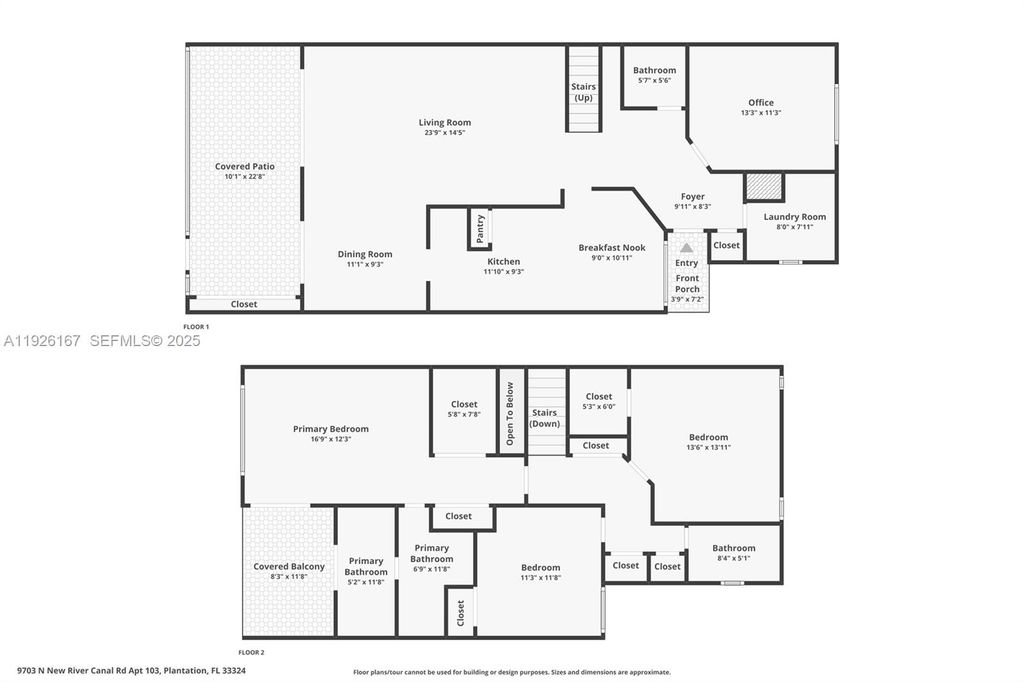 Photo of 9703 N New River Canal Rd #103, Plantation, FL 33324 (MLS # A11926167)