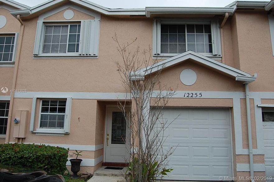Lovely Cooper City townhome with Hurricane Impact Glass front door & garage door, beautiful French doors overlooking the brick pavered patio, New tankless water heater, Newer roof (2011), energy efficient washer & dryer (2015), tile floors downstairs, wood staircase & wood floors upstairs. Kitchen & bathrooms are all original. With a fresh coat of paint and your upgrades, this home is ready for you to make your very own. Close to highways, shopping, A+ rated schools.
