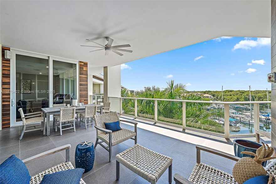 Beautiful Penthouse residence with spectacular marina views, private elevator entry, & sought-after SE exposure. Built in 2018, Azure offers the finest in full concierge services within an intimate boutique community. Enjoy both sunrise & sunset from your nearly 4,000 sq. with direct marina views, just moments from the Intracoastal & Juno's pristine blue-water beaches. Step from your privately keyed elevator into a light-filled open floor plan designed for effortless living. Guest suites feature private en suite bathrooms & spacious walk-in closets, offering comfort & privacy for family & visitors. Residents enjoy first-class amenities, including a 24/7 manned gate, concierge services, fitness centers, heated lap pool & spa, sauna, private climate-controlled wine room, putting green,