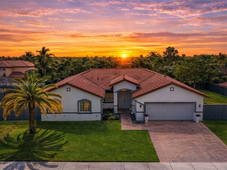 Beautiful remodeled single-family home with a modern and elegant style, located in the desirable Biscayne Drive Estates community. This one-story residence offers 4 bedrooms and 2 bathrooms, featuring a functional and open layout that provides comfort and spaciousness. The home includes 2,230 square feet of living area and 2,866 square feet of total area. Built in 2004, it sits on a generous 13,450-square-foot lot, ideal for outdoor enjoyment, entertaining, or future improvements. Located in Homestead, close to schools, shopping, and major highways. A modern, beautiful, and move-in ready property, perfect for families or investors. 24 HRS NOTICE FOR SHOWINGS. Please text listing agent. Text 786-474-0703