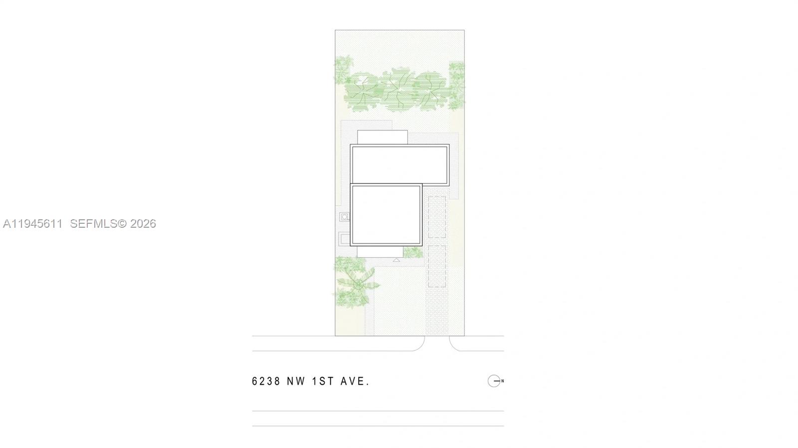 13 53 41 N43FT OF S308FT - Land
