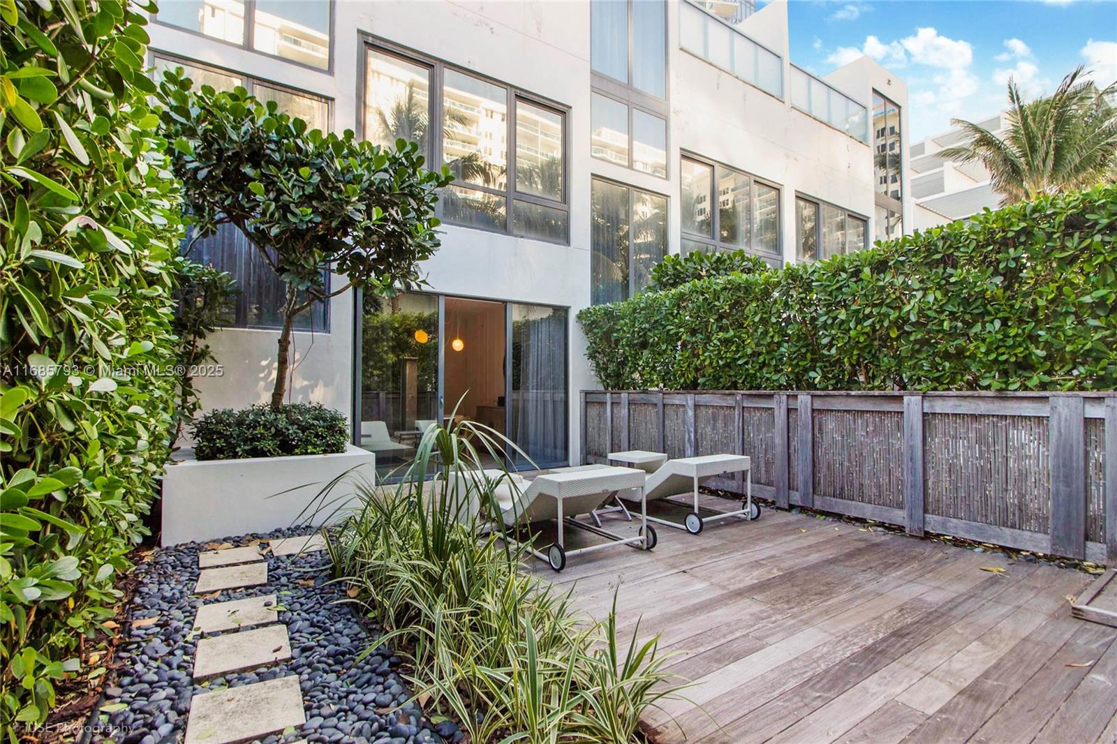 One of only five townhouse-style bungalows located at the center of the W South Beach Grove with the pool and beach just a few steps from your front door. Rarely ever available on the market, this tri-level residence comes complete with a private yard and rooftop with a plunge pool & summer kitchen absolutely perfect for entertaining or just enjoying the South Beach breeze from the comfort of your private residence.