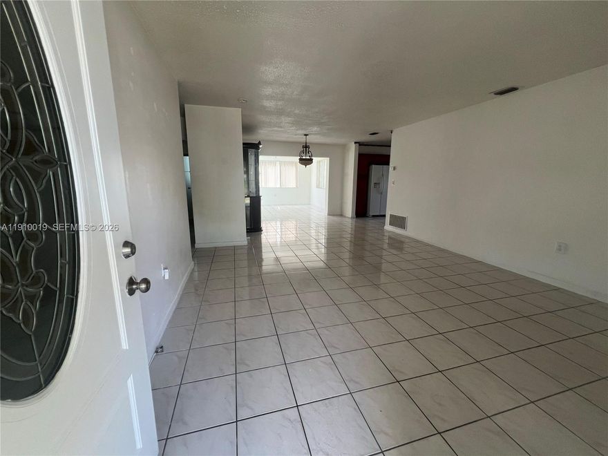 ** THIS IS WHERE VALUE MEETS OPPORTUNITY **** Solid concrete block home with stucco exterior and shingle roof. Features a spacious Florida Room and a 270 sq. ft. one-car garage that can easily be converted into a third bedroom, office or private living space.

Interior includes tile floors, remolded bathrooms and smooth drywall finishes throughout. Updates also include 9 impact windows and doors (2018), a new shingle roof (2012), and conversion from septic to sewer. The yard is fully fenced with an 88-foot chain-link fence.

Well-maintained and located in a non-flood zone (X Flood Zone) for added peace of mind.