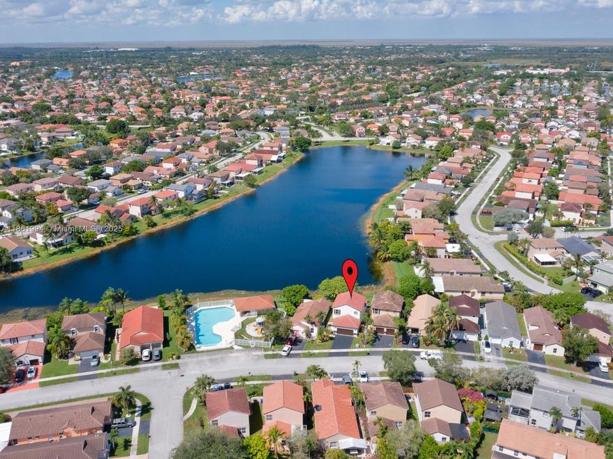 Discover this beautifully UPDATED LAKEFRONT home in the desirable neighborhood at Chapel Trail. Thoughtfully designed for comfort and peace of mind with: Brand NEW ROOF and ACCORDION SHUTTERS on all windows, IMPACT ENTRY DOORS for added security, RENOVATED KITCHEN with quartz countertops, brand-new stainless-steel appliances and pantry. Principal suite on the second floor with his and hers closets, UPDATED BATHROOMS Travertine marble flooring downstairs and laminate flooring upstairs. Step outside to your fenced backyard oasis with a relaxing patio and breathtaking LAKE VIEW, perfect for entertaining Just steps to the community pool and playground, and TOP-RATED SCHOOLS.LOW HOA includes cable TV and internet, Close to shopping, dining, entertainment, major routes, Rose G. Price Park.