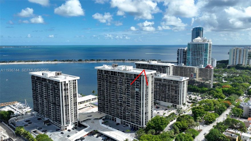 Panoramic Bay and city views from prestigious Brickell Place 22nd floor unit. Beautiful new quartz kitchen countertops and cabinets. New bathroom upgrades with new woodlike flooring. Absolutely stunning and meticulously kept. Condo boasts large open layout with plenty of space with walkin closets. Miami luxury living. Beautiful sunsets and sunrises from your open balony. Rarely does this larger size unit come available in Brickell Place. Owner says sell for the new year!