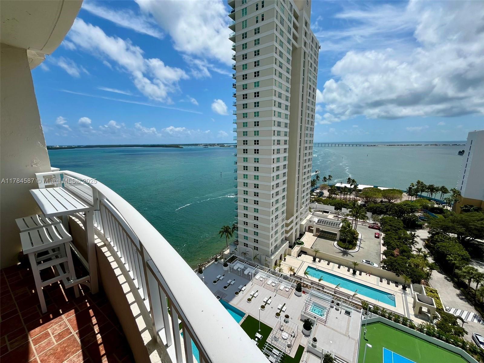 Rental Property at 770 Claughton Island Dr 1908, Miami, Broward County, Florida - Bedrooms: 1 
Bathrooms: 1  - $3,000 MO.