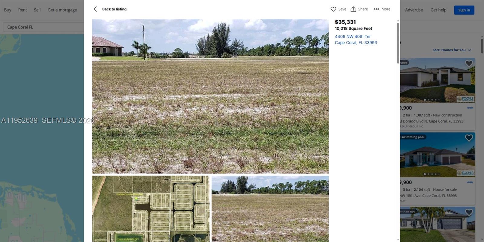 Cape Coral Unit - Land