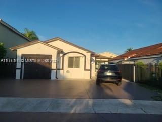 Excellent neighborhood, close to all shopping centers. Property features 4 bedrooms, 2 baths, and one car garage. High impact windows and doors. Beautiful and specious outdoor screen in terrace. Patio. Completely remodeled kitchen and bathrooms. Large walk-in closet in master bedroom. The interior and exterior of the house are freshly painted.