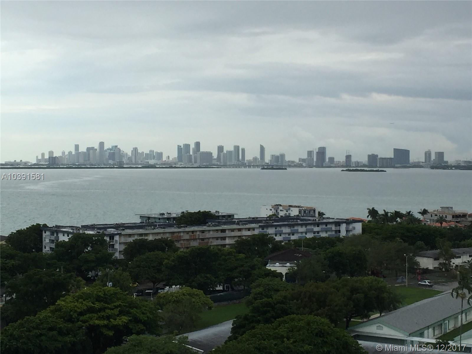 Super Clean condo on the 15th floor. Great view to downtown Miami and the Biscayne Bay. Two beds, two baths, tile floors. Available January 1. Great price!!!