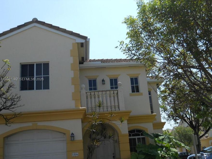 Beautiful gated townhomes where you can enjoy tranquility. And just a few steps from the townhouse, you can leisurely walk to LA Fitness, restaurants and shops.The community has a pool, and a play area. Conveniently located near the Turnpike. It’s an exceptional area. You will love to see it!
