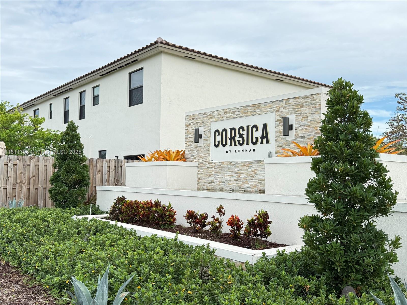 This Villa built in 2023 is located in Corsica, a master-planned community. The property features 3 bedrooms, 2.5 bathrooms. The first floor contains an open kitchen concept stainless steel appliances, a double-door refrigerator, and access to a private fenced patio. The kitchen have quartz countertops, a modern kitchen and bathrooms, and plenty of natural light. Includes a spacious backyard to enjoy, a laundry area with a washer and dryer, and a high-efficiency tankless water heater. The community is conveniently located near schools, stores, restaurants, and major roadways with easy access to highways. It is also just a few miles away from boating, fishing, shopping, and dining areas.