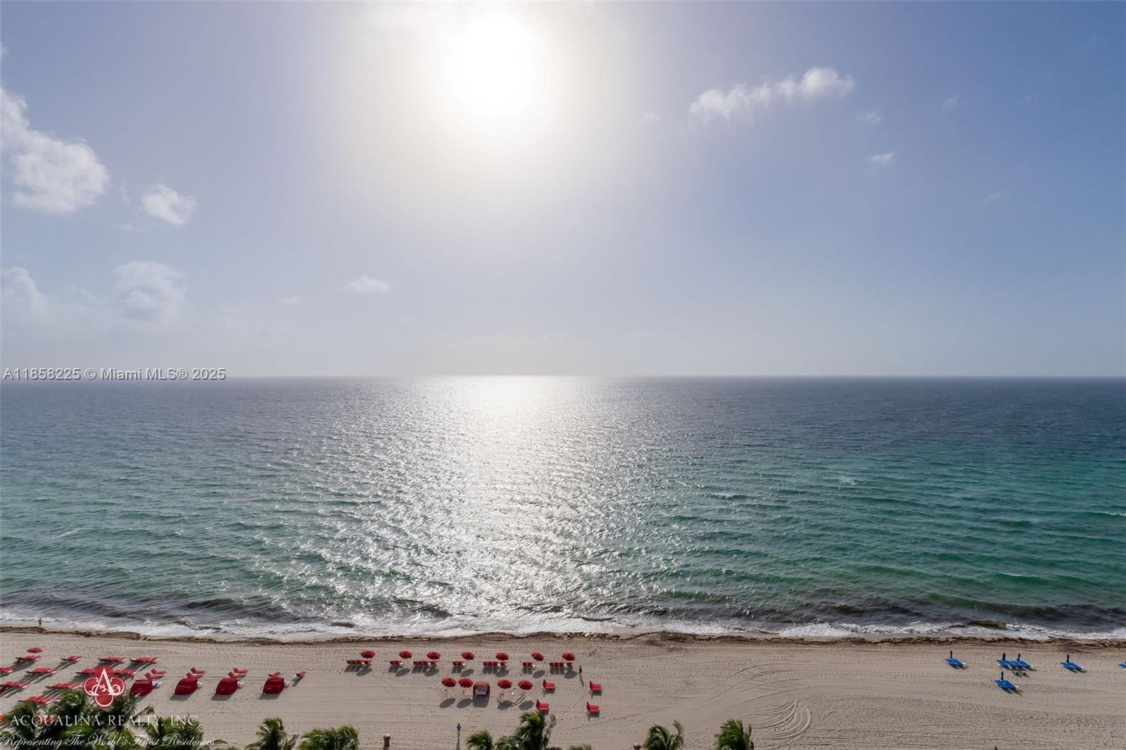 Oceanfront residence at Mansions at Acqualina. This 4-Bed/6.5-Bath residence has incredible direct Atlantic & Intracoastal views. Features 10’6” ceilings, marble & wood floors, custom millwork, Ornare leather-clad closets, Downsview kitchen with Miele appliances. South terrace with summer kitchen, Jacuzzi & fireplace. Access 16,000 sq. ft. of world-class amenities: spa, fitness center, wine & cigar lounge, cinema, and great restaurants.