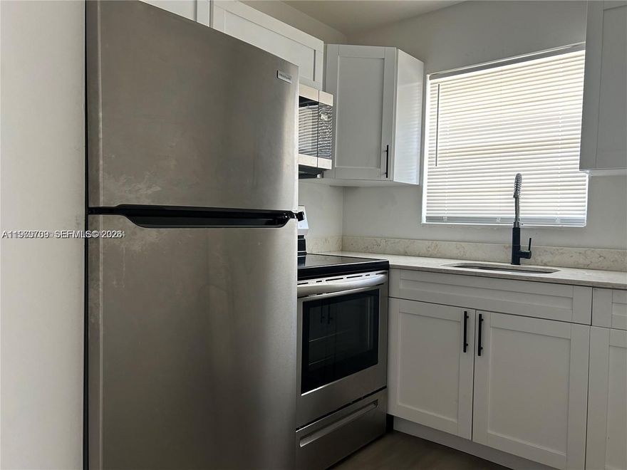 Newly remodeled 2-bedroom, 1-bathroom home ready for immediate move-in. Centrally located and within walking distance to local shops and retail. The unit features an in-unit washer and dryer, water is included in the rent.