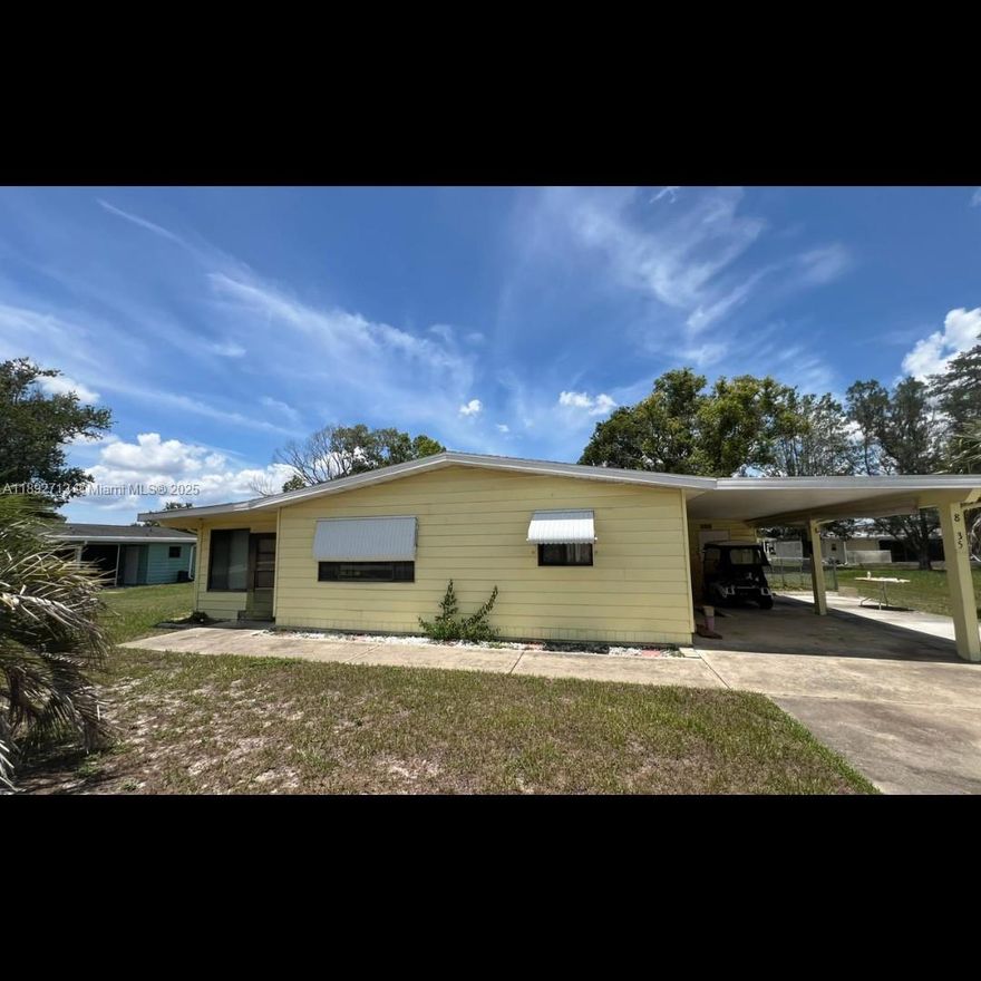 Welcome to Pine Run Estates, a well-kept 55+ community in Ocala! This charming 2BR/2BA remodeled  home offers an open floor plan, bright living areas, and an enclosed Florida room for relaxing or entertaining. Enjoy a spacious lot on a quiet street, just minutes from SR-200 shopping, dining, and medical centers. HOA covers trash, and use of 2 clubhouses, pools, fitness center, and social activities. Experience affordable Florida living in this vibrant active-adult community—schedule your showing today! New Floors, ceiling fans, and painted through out the home! Handicap Accesible
