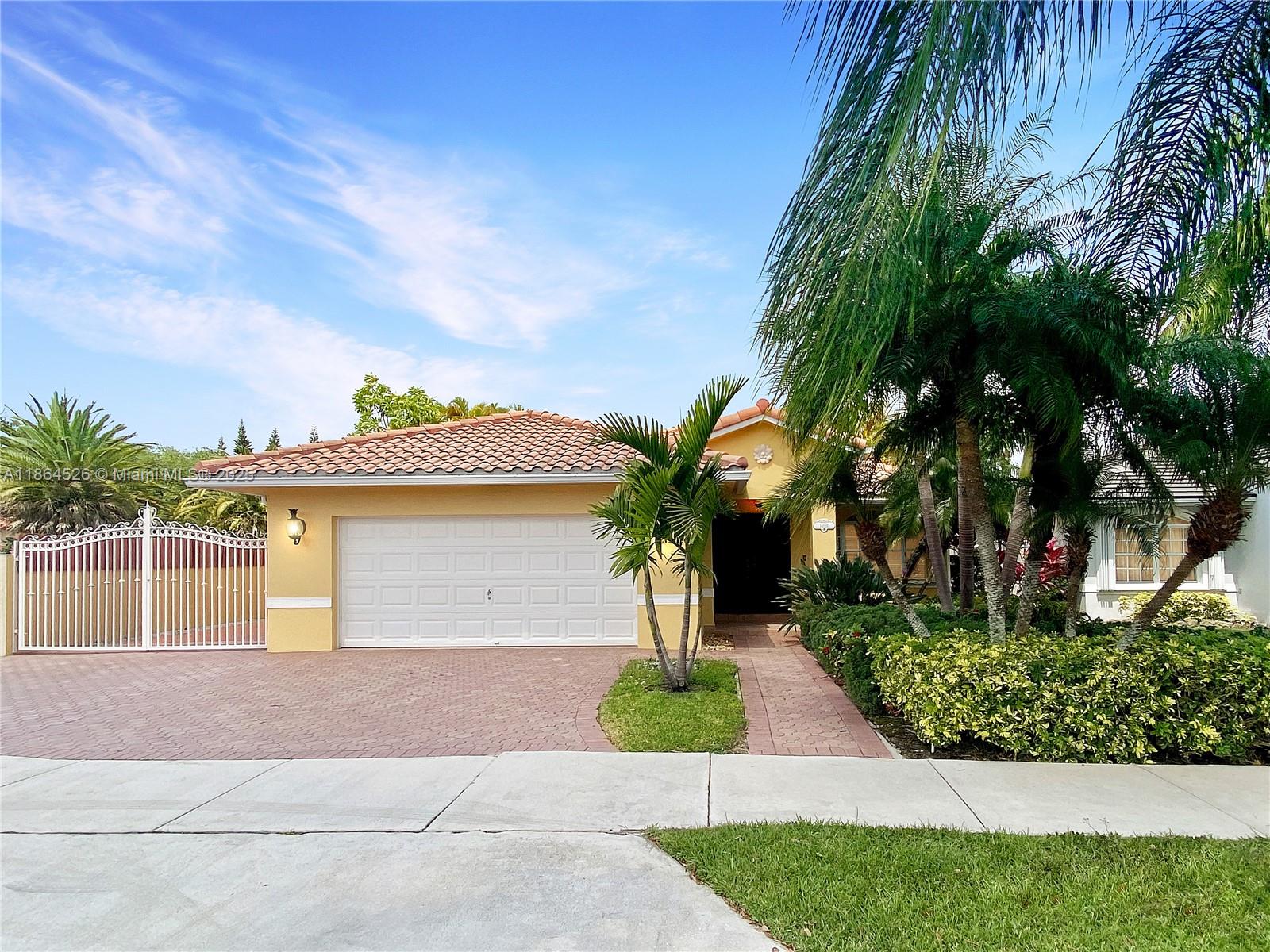 One Story 3Bed/2bath spacious and clean home with room for Boat/Trailer Parking, 2-Car garage with storage cabinets, Remodeled bathrooms & kitchen with new appliances, House is equipped with accordion hurricane shutters & security alarm system. NO Pets preferred, Lawn service included ***SEE PHOTOS w/FLOOR PLAN***