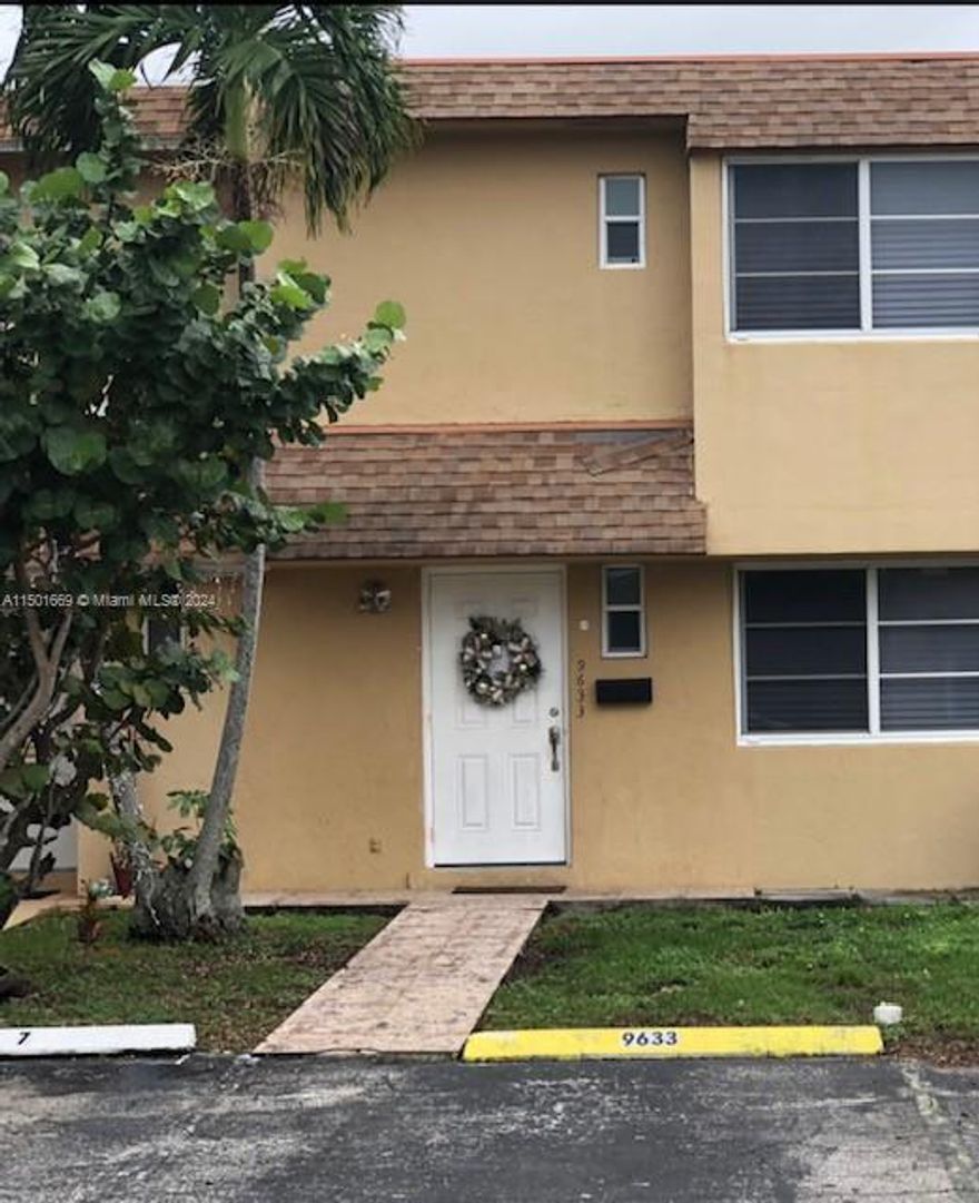 Great Opportunity To Own A Remodeled Townhome In Westchester. Home Has A Full Bedroom Downstairs With 1.5 Baths Downstairs Fully Updated With Modern Fixtures. Kitchen Has Solid Wood Cabinets & Granite Counter Tops With Island & Modern Appliances. Home Has Impact Windows & Modern Tile Across Home. Spacious Closets. Backyard Is Great For Entertaining With With Covered Terrace & Washer & Dryer Outside. Also Has (2) Parking Spaces & Guest Parking. Low Association Fees. Call Listing Agent Today For Showings.