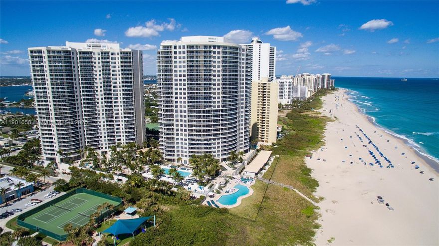 Discover unparalleled luxury in one of the rare, stand-alone Ritz-Carlton Residences, where every detail reflects exclusivity and sophistication. Each day feels like a celebration, elevated by legendary Ritz-Carlton hospitality. Arrive directly from the elevator into your private foyer and enjoy breathtaking ocean views and stunning Intracoastal sunsets from expansive balconies. Impeccably designed interiors feature elegant décor, while amenities include valet parking, a 24-hour concierge, a private beach with beach service, a social room with a catering kitchen and billiard table, a fitness center, a cinema-style screening room, a business center, a library, two pools, saunas, Jacuzzis, and a private restaurant. Two assigned parking spaces complete this exceptional experience.