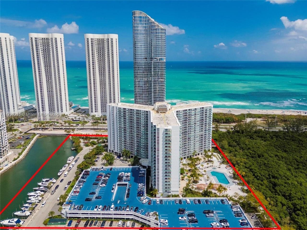 Rental Property at 100 Bayview Dr 1815, Sunny Isles Beach, Miami-Dade County, Florida - Bedrooms: 2 
Bathrooms: 2  - $4,200 MO.