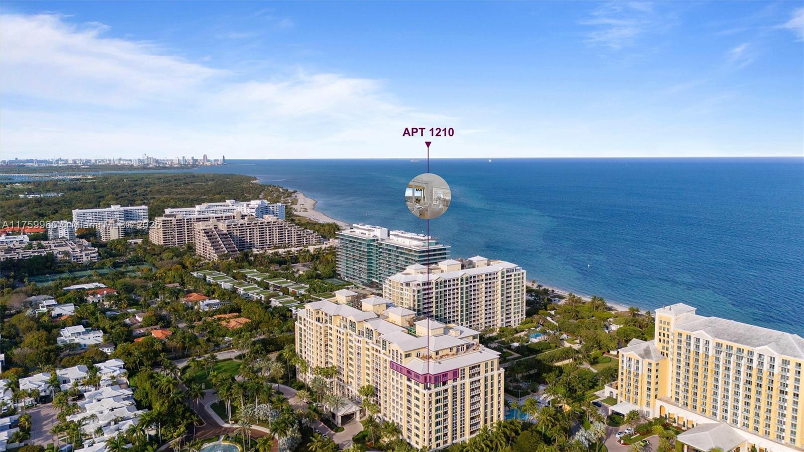 Property for Sale at 445 Grand Bay Dr 1210, Key Biscayne, Miami-Dade County, Florida - Bedrooms: 3 
Bathrooms: 4  - $4,850,000