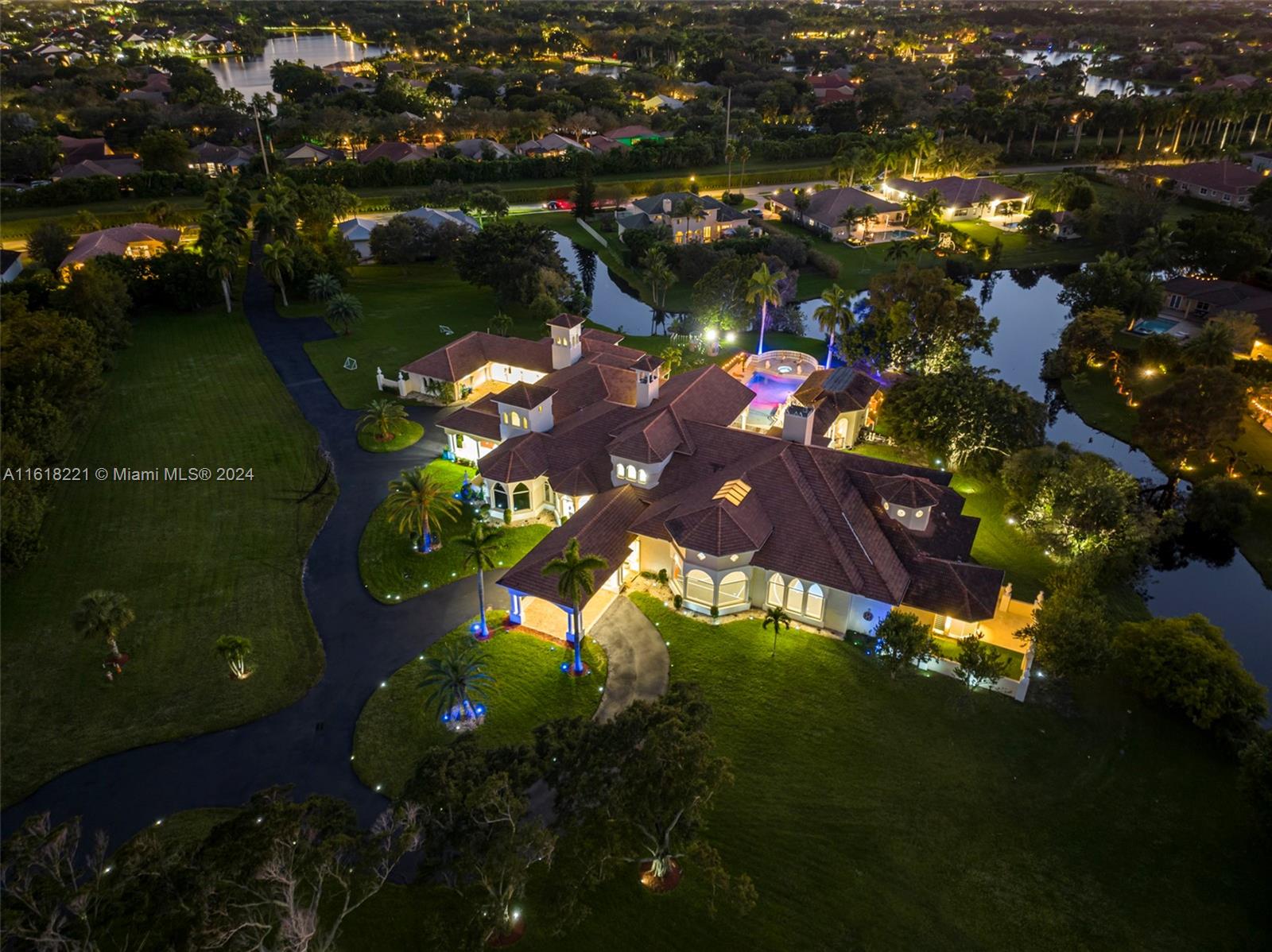 Property for Sale at 16260 Saddle Club Rd, Weston, Broward County, Florida - Bedrooms: 10 
Bathrooms: 9  - $7,295,000