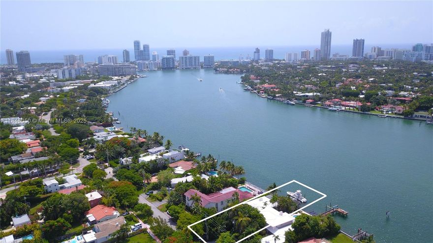 Make an offer, let's negotiate fair market value! Shovel Ready Development Opportunity. (6.5K Sq ft) ALL of the PERMITS have been APPROVED, all that is needed is ready for you to START BUILDING. You can sell the property for BIG PROFITS or custom finish for your dream home. Open bay waterfront with views of downtown Miami and La Gorce Island. South Facing Waterfront for Endless Summer light. Beautiful Design, Rooftop Terrace with Elevator. Spacious floor plan with thoughtful utility. Normandy Shore is strategically located between Miami and Miami Beach, is experiencing a period of significant revitalization and growth, characterized by numerous development projects and infrastructure improvements. This Revitalization is driven by over $2 billion in new development projects in the pipeline.