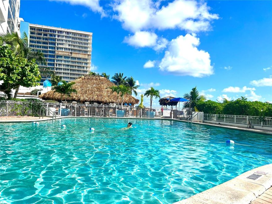 Welcome to ocean front resort building. Unit Can Be Rented As Often As Owner Wishes. Condo/Hotel Has Tiki Bar, Restaurant, Valet Parking, Heated Ocean Front Pool, Barber shop, spa, Gift Shop, Coffee Shop, Lounge, Corporate Ownership Allowed, This Unit Have Side Ocean View.