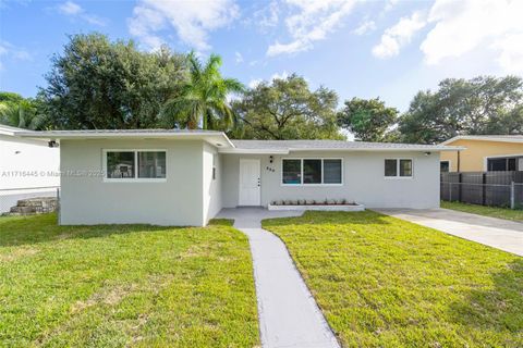 A home in Miami