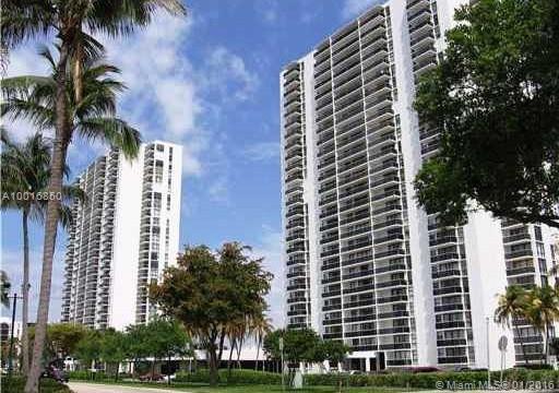 Spectacular condo at a exclusive location in Aventura. Very close to Aventura Mall, 2 bedrooms, 2 bathrooms. Recently renovated kitchen and bathrooms. Stainless steel appliances. Spectacular city and ocean view from the balcony. Property will be completely painted in the next few days, and a new microwave will be installed. No pickup trucks allowed and Laundry is not inside the condo, it is located in the same floor. A must see.