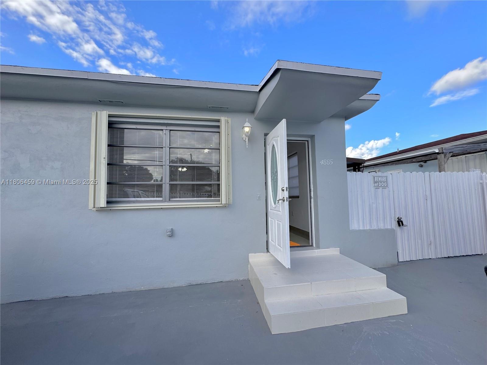Rental Property at 4885 Nw 4th St 4885, Miami, Broward County, Florida - Bedrooms: 1 
Bathrooms: 1  - $1,850 MO.